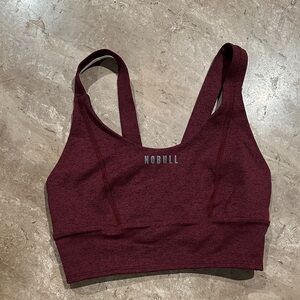 NOBULL Women's Deep Red Sports Bra
